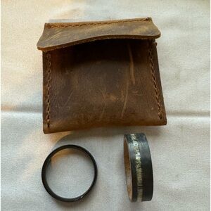 Men’s size 14 wedding band.  Antler and whiskey barrel